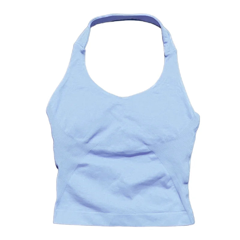 Women’s Sports Yoga Vest – Quick-Dry Fitness & Gym Top