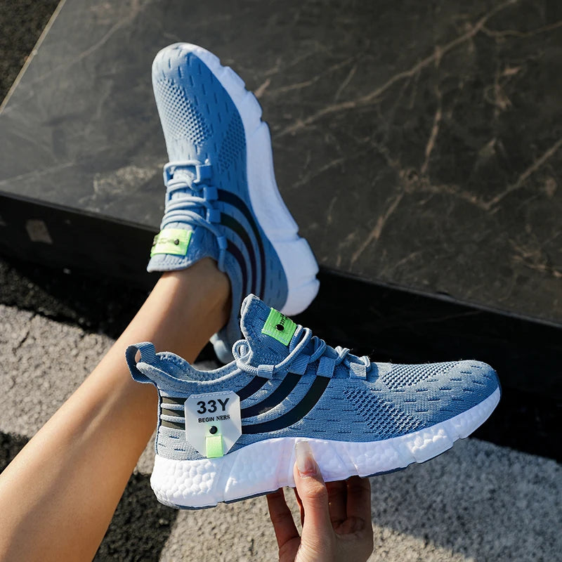 Men’s Casual Sport Shoes – Breathable Lightweight Mesh Sneakers for Running & Walking