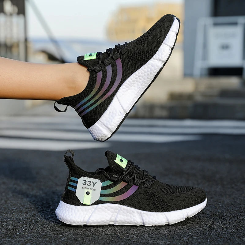 Men’s Casual Sport Shoes – Breathable Lightweight Mesh Sneakers for Running & Walking