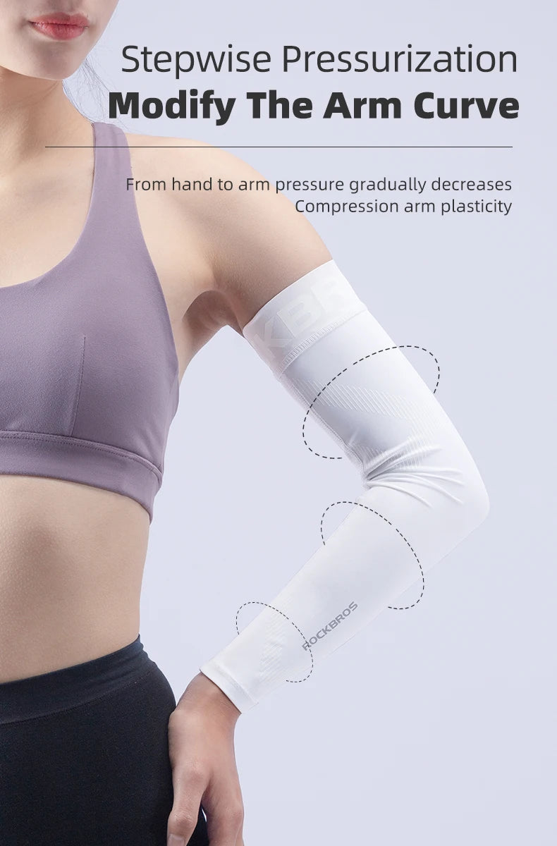 UV Protection Arm Sleeves – Breathable Quick-Dry Cooling Sports Sleeves