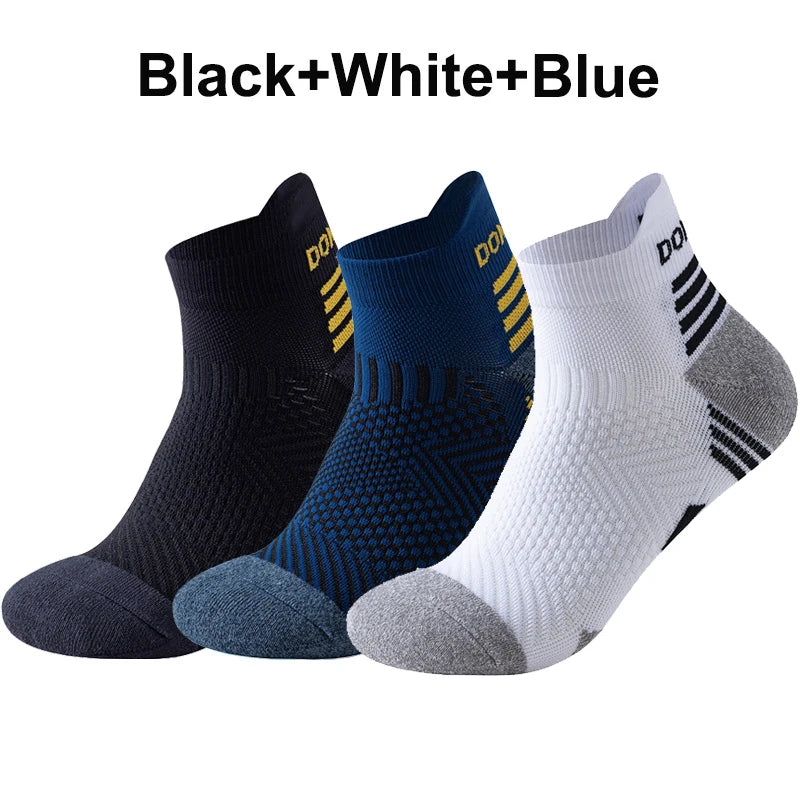 Sport Compression Ankle Socks – Low Cut Breathable Running & Fitness Socks