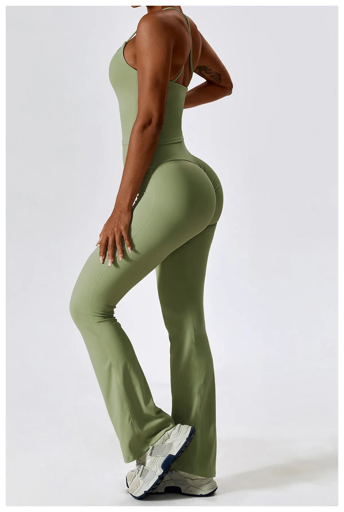 2PCS Seamless Women’s Yoga Set – Sports Bra & Leggings