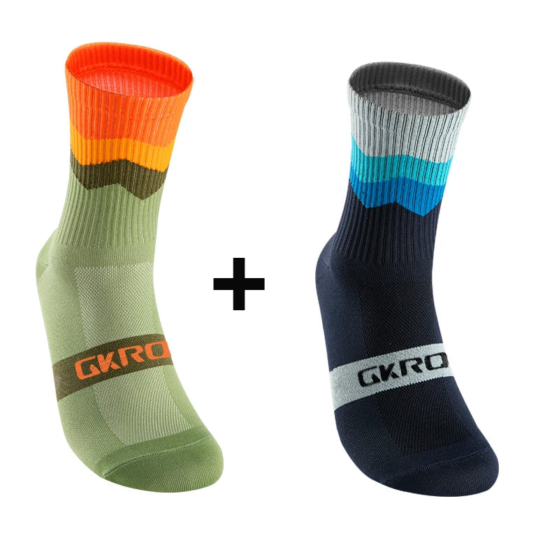 Professional Cycling Socks – Breathable Compression Road Bike Socks