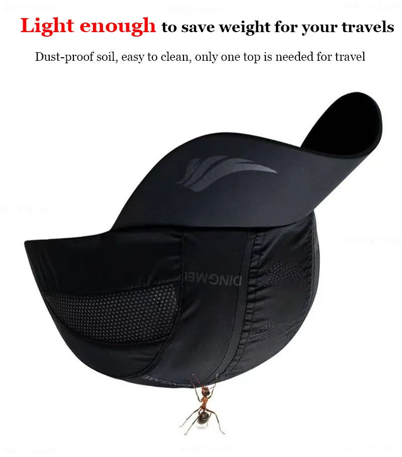 Unisex Summer Sports Baseball Cap – Quick-Dry Mesh Snapback Hat