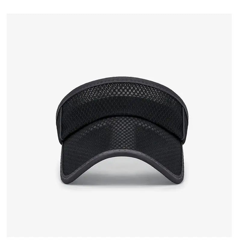 Men’s Summer Sports Sun Visor Hat – Adjustable UV Protection Running Cap
