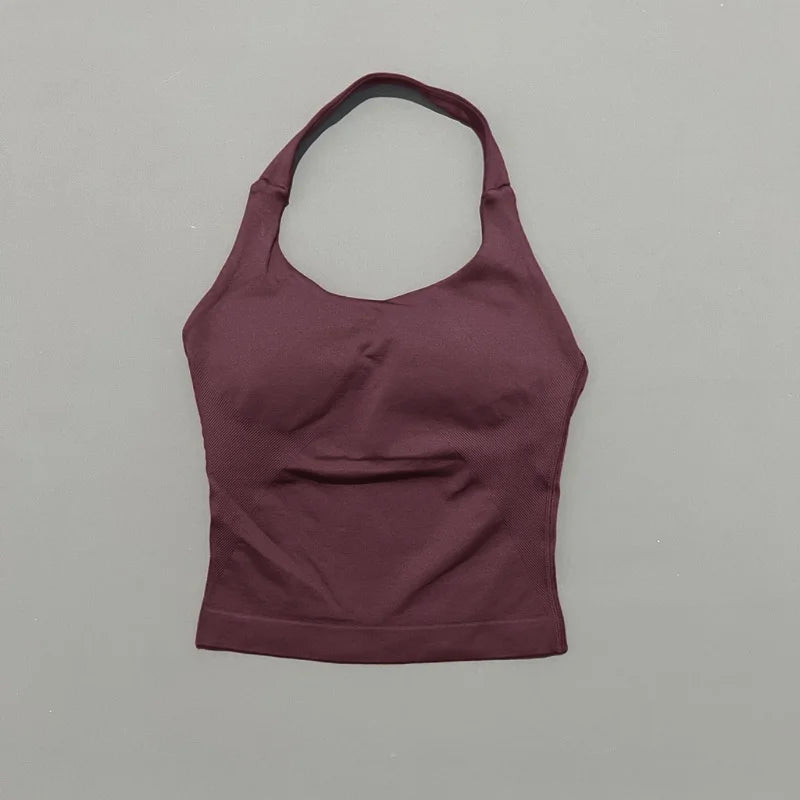Women’s Sports Yoga Vest – Quick-Dry Fitness & Gym Top