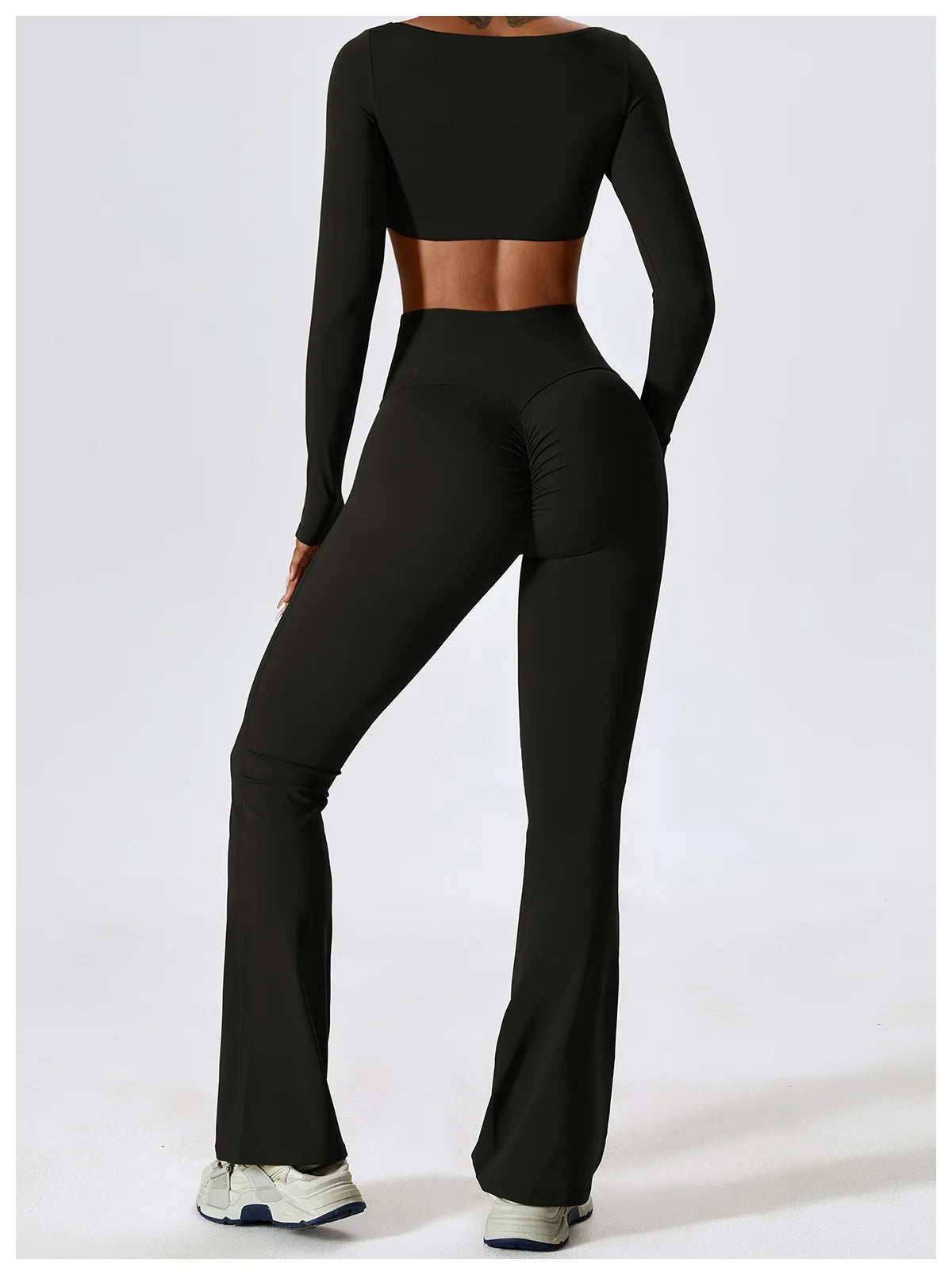 2PCS Seamless Women’s Yoga Set – Sports Bra & Leggings