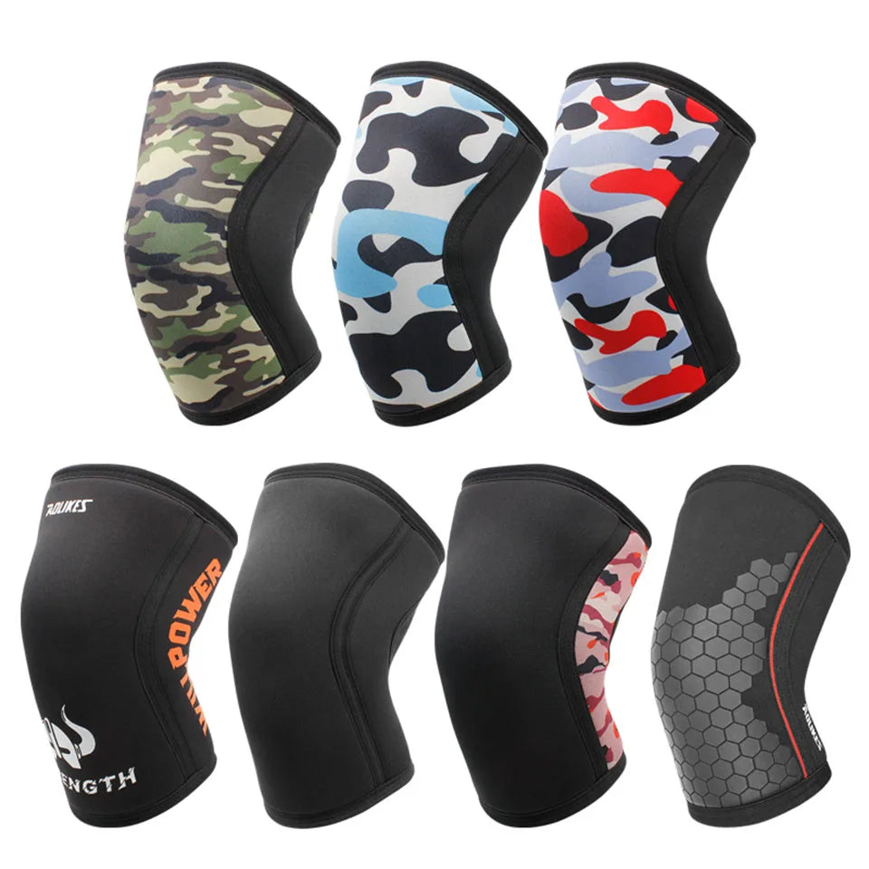 7mm Knee Sleeves – Premium Weightlifting & Powerlifting Support
