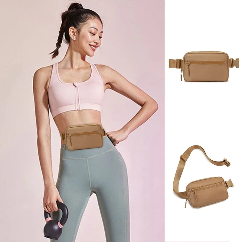 Fashion Yoga Fanny Pack – Unisex Sports Waist Bag for Fitness & Running