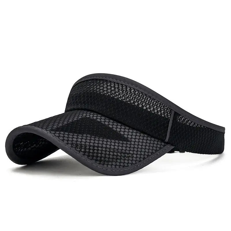 Men’s Summer Sports Sun Visor Hat – Adjustable UV Protection Running Cap