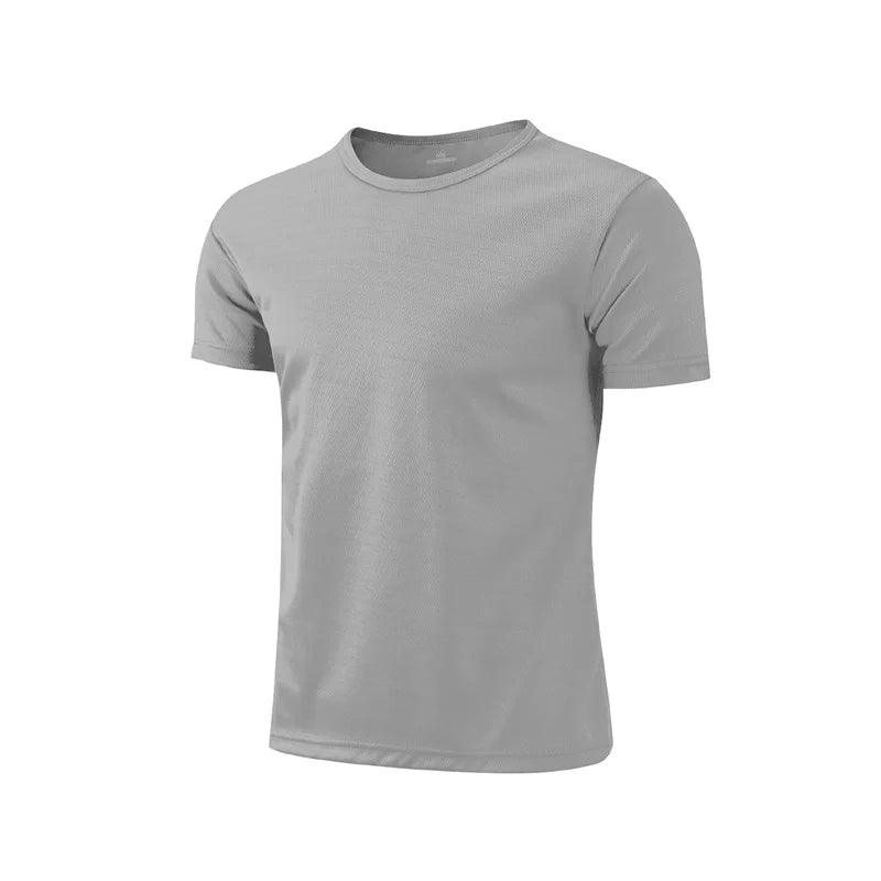 Unisex Quick-Dry Sports T-Shirt – Breathable Gym & Running Fitness Tee