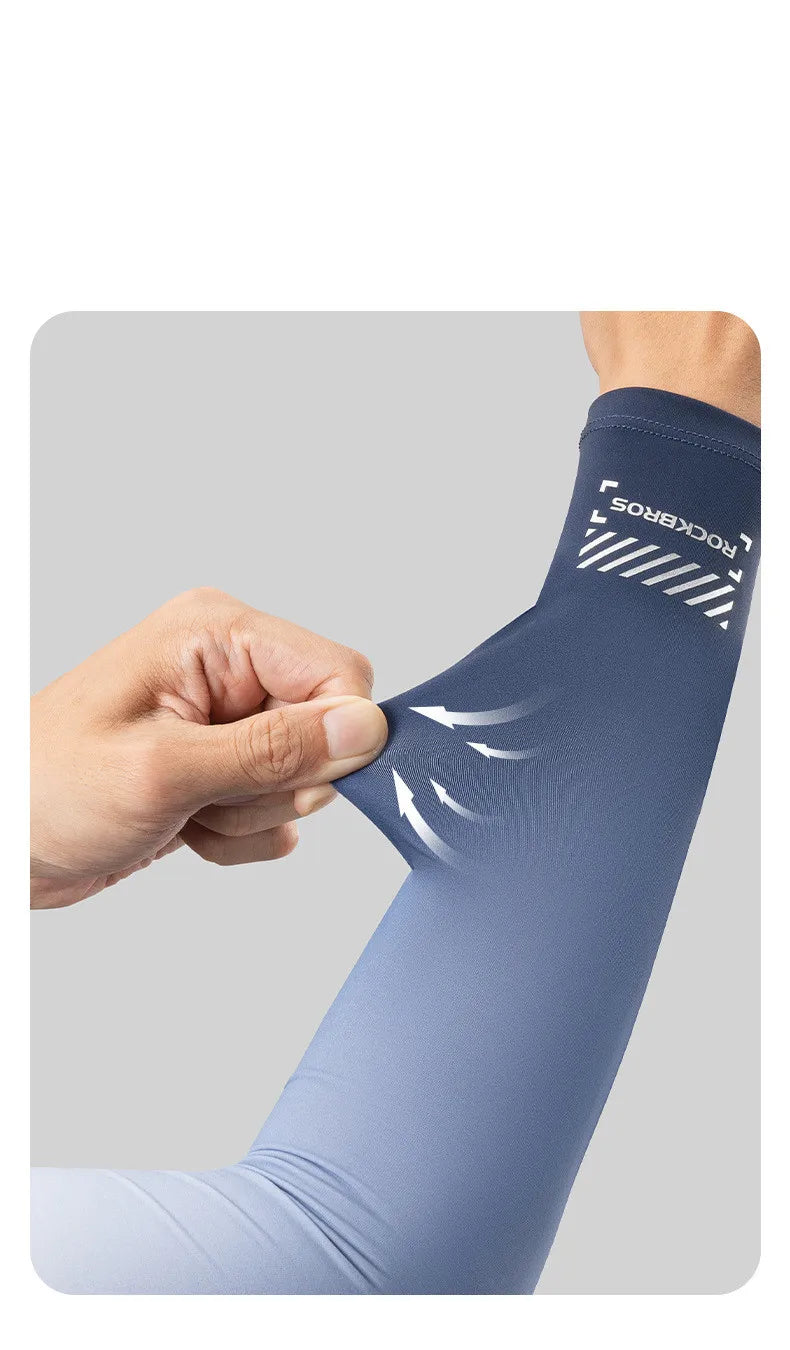 UV Protection Arm Sleeves – Breathable Quick-Dry Cooling Sports Sleeves