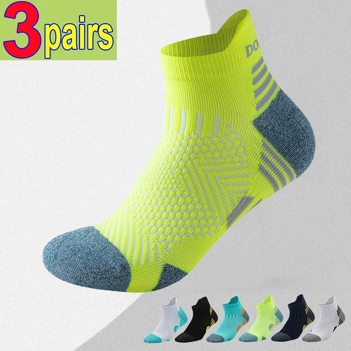 Sport Compression Ankle Socks – Low Cut Breathable Running & Fitness Socks