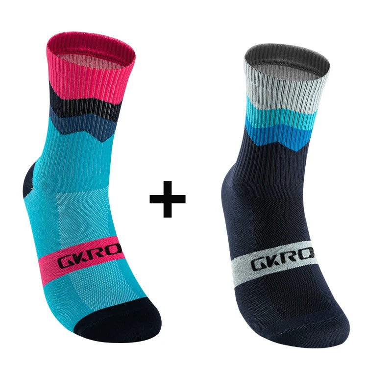 Professional Cycling Socks – Breathable Compression Road Bike Socks