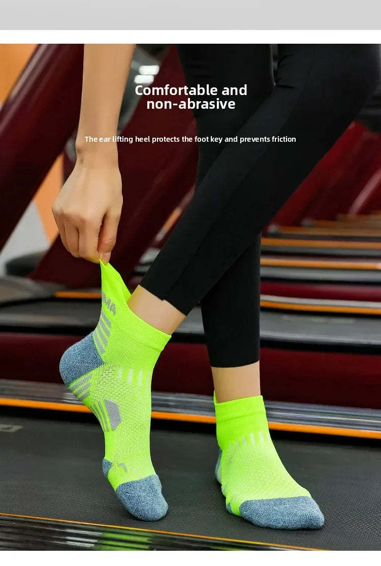 Sport Compression Ankle Socks – Low Cut Breathable Running & Fitness Socks