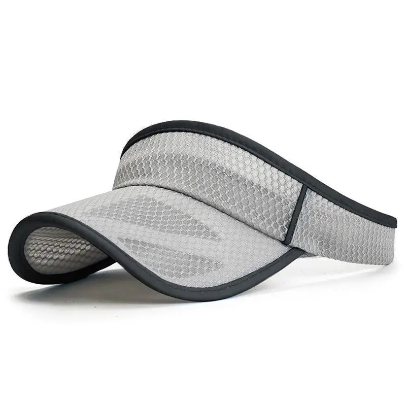 Men’s Summer Sports Sun Visor Hat – Adjustable UV Protection Running Cap