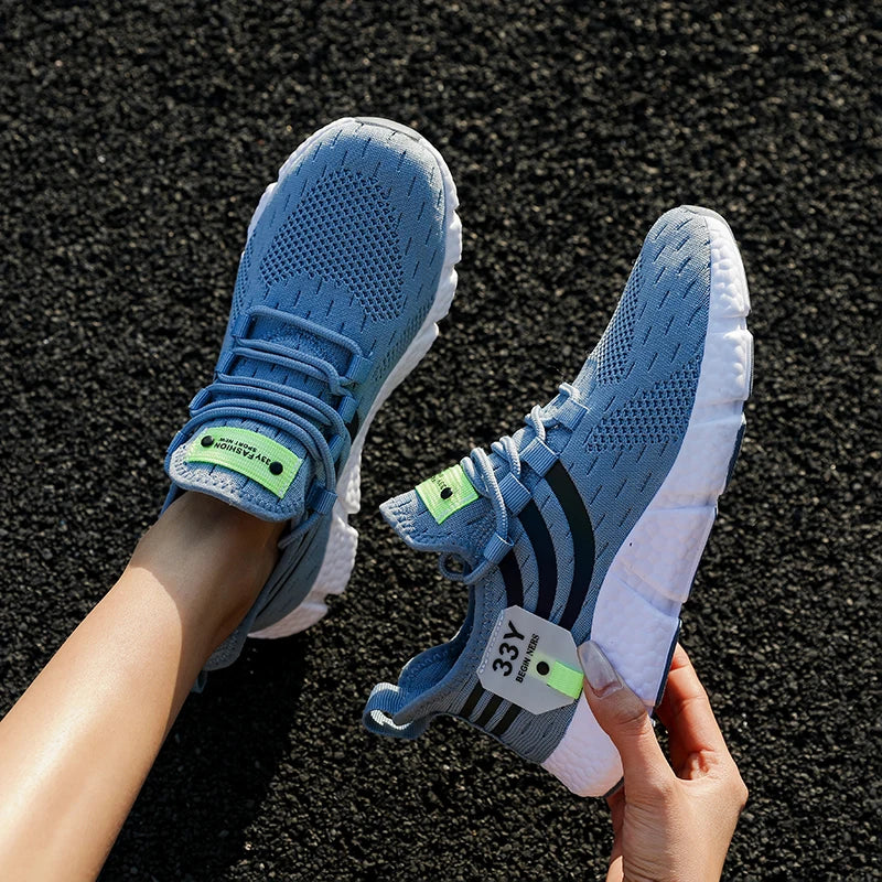 Men’s Casual Sport Shoes – Breathable Lightweight Mesh Sneakers for Running & Walking