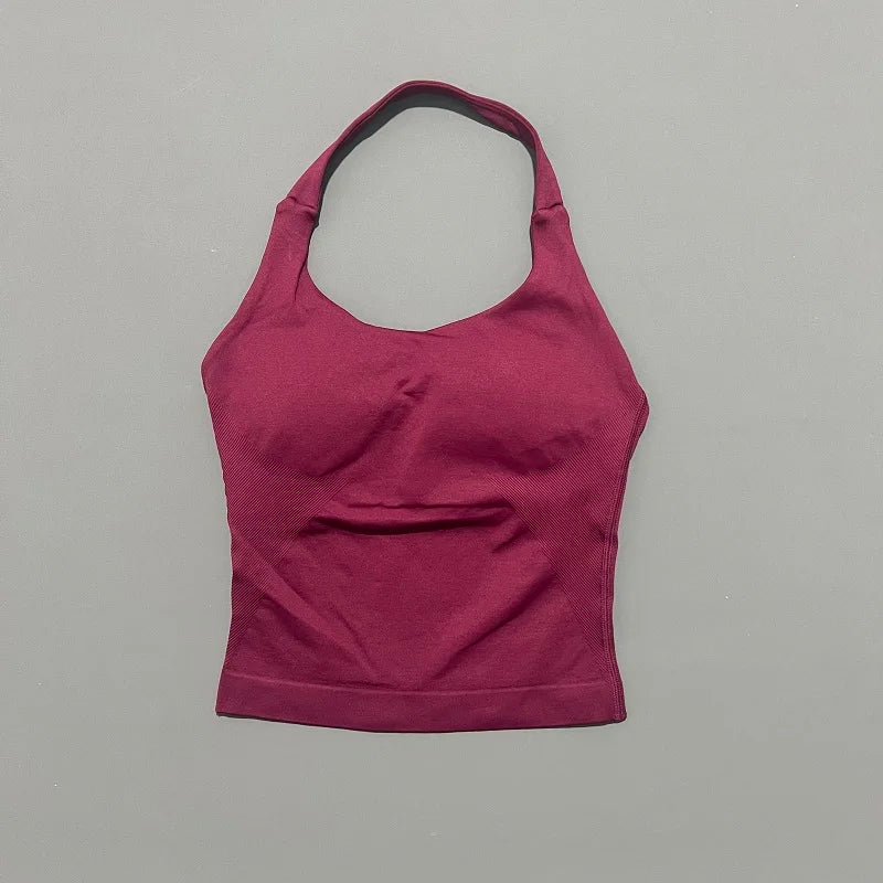 Women’s Sports Yoga Vest – Quick-Dry Fitness & Gym Top