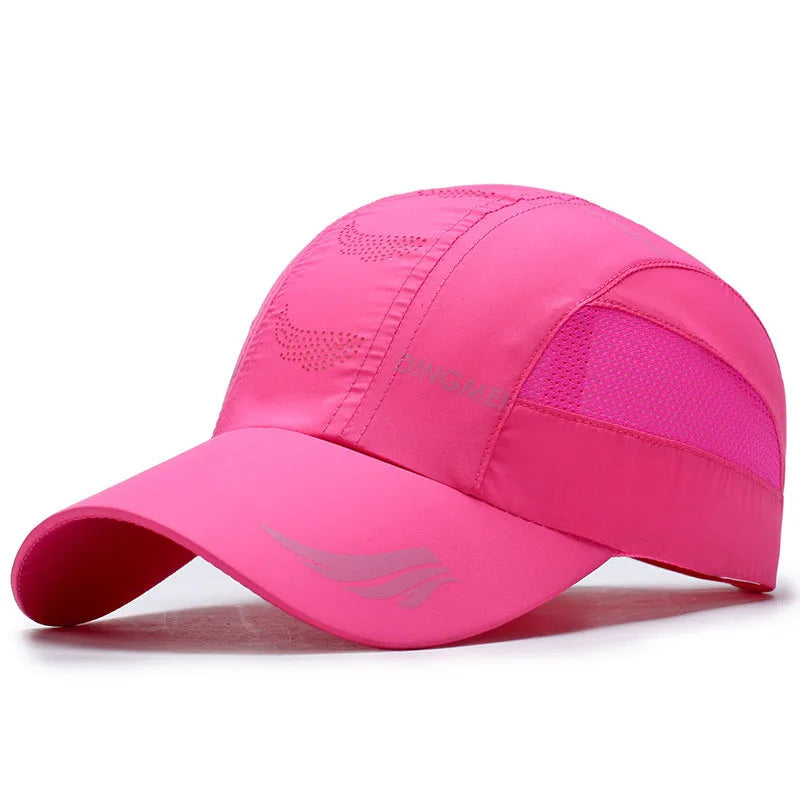 Unisex Summer Sports Baseball Cap – Quick-Dry Mesh Snapback Hat