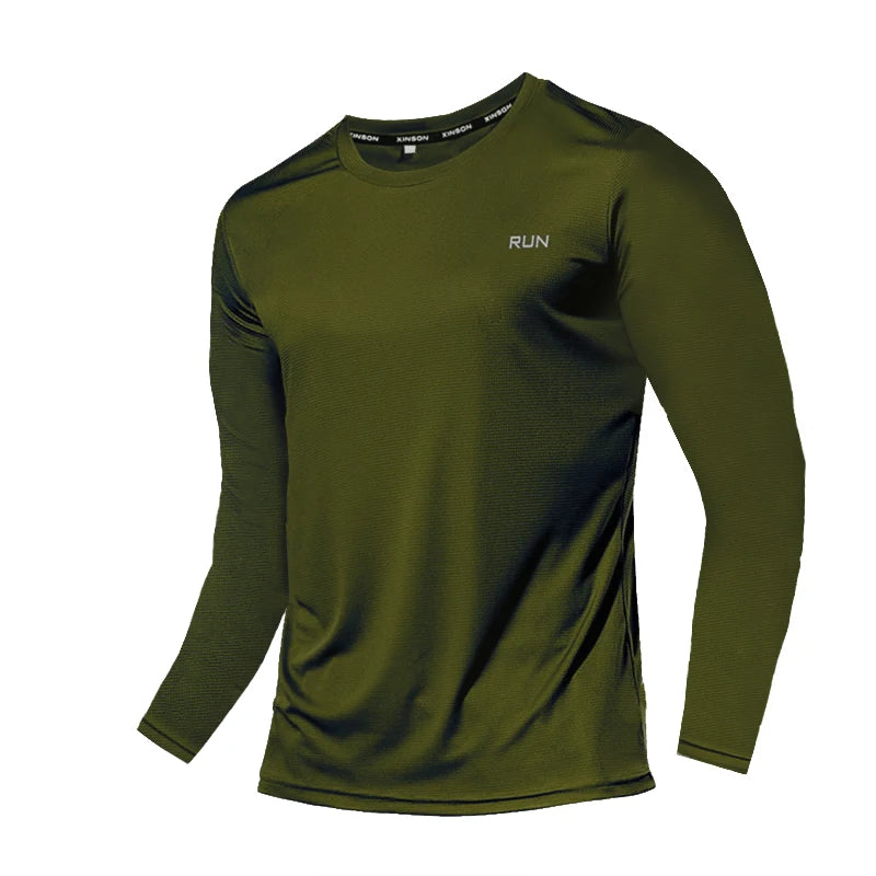 Men’s Black Sport Gym T-Shirt – Quick-Dry Oversized Fitness & Running Top