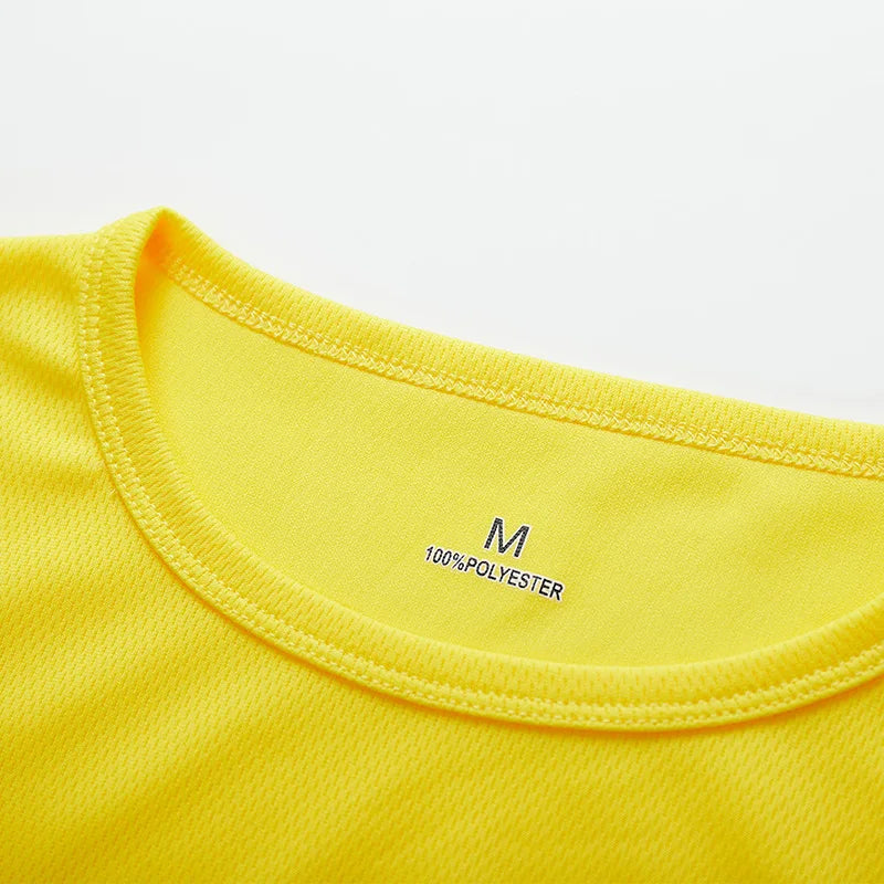 Unisex Quick-Dry Sports T-Shirt – Breathable Gym & Running Fitness Tee
