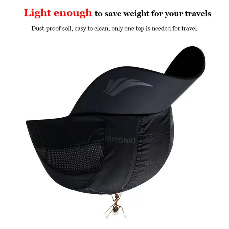 Unisex Summer Sports Baseball Cap – Quick-Dry Mesh Snapback Hat