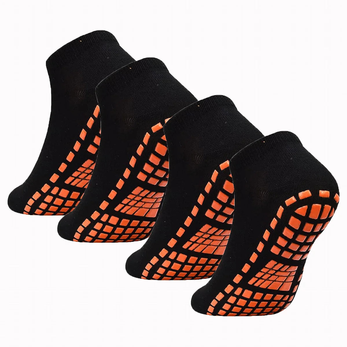 Silicone Non-Slip Grip Socks – Trampoline, Yoga & Pilates Indoor Sports Socks