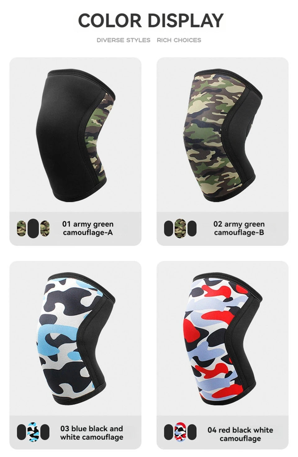 7mm Knee Sleeves – Premium Weightlifting & Powerlifting Support