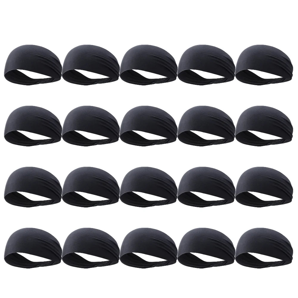 Quick-Dry Sports Headband – Elastic Sweat-Absorbing Fitness Hair Band (1PC)