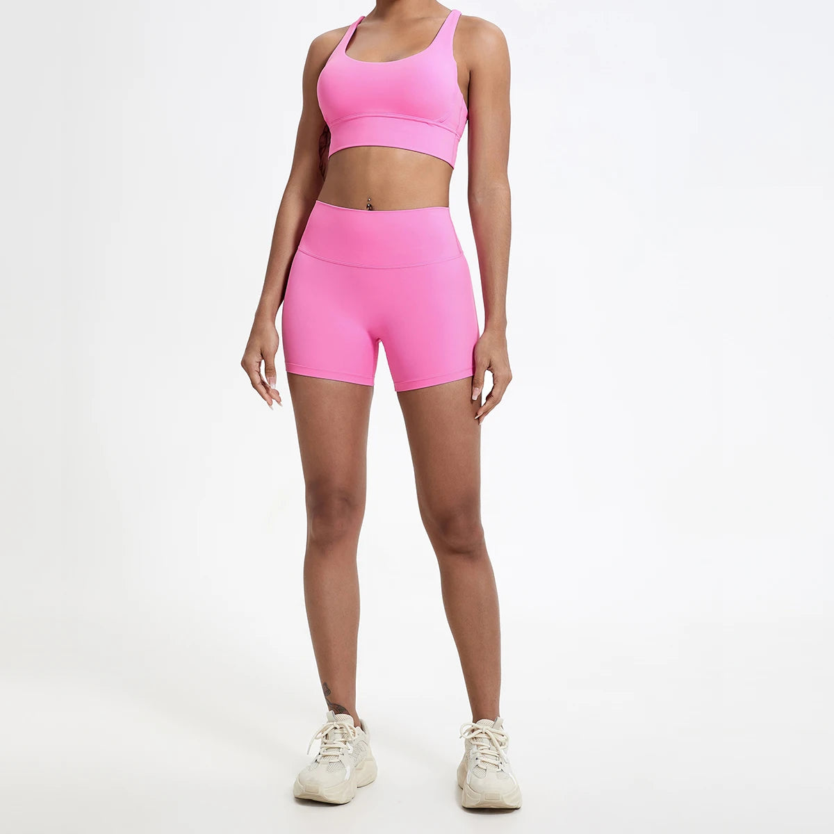 High-Waist Gym Shorts – Butt-Lifting Running & Yoga Shorts