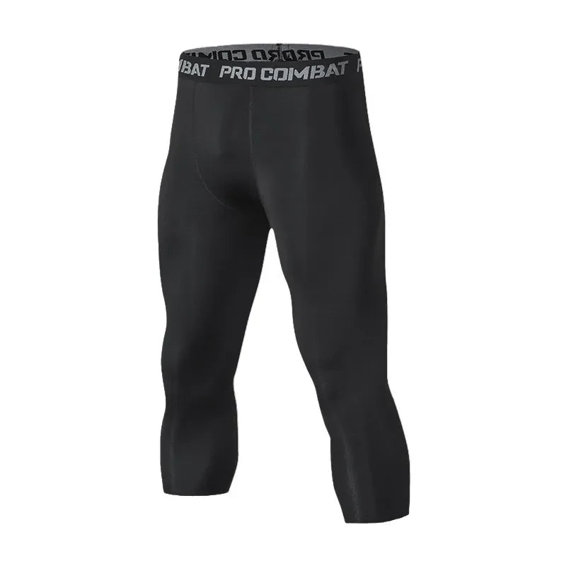 Men’s Compression Tights – Cool Dry Sports Baselayer Leggings